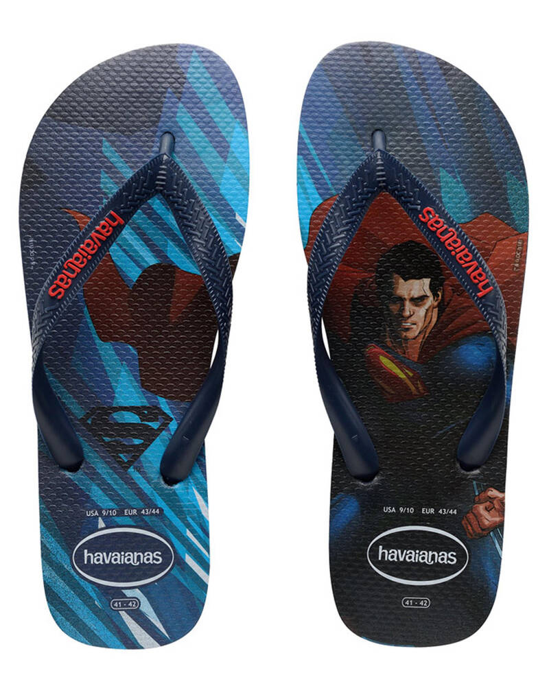 Havaianas Herois DC Superman Thongs for Mens
