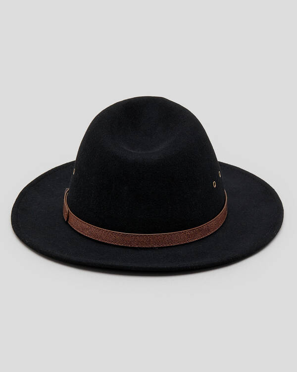 Billy Bones Club Black Betty Fedora Hat for Mens