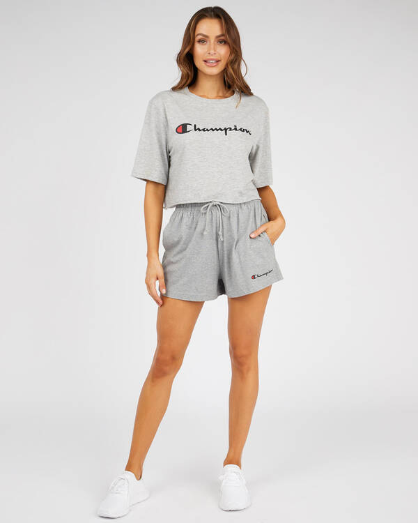 Champion C Logo Shorts for Womens