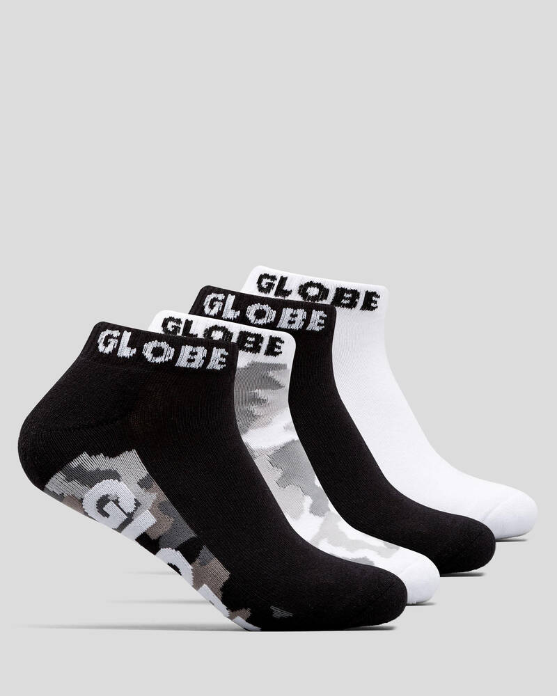 Globe Malcolm Ankle Socks 5 Pack for Mens