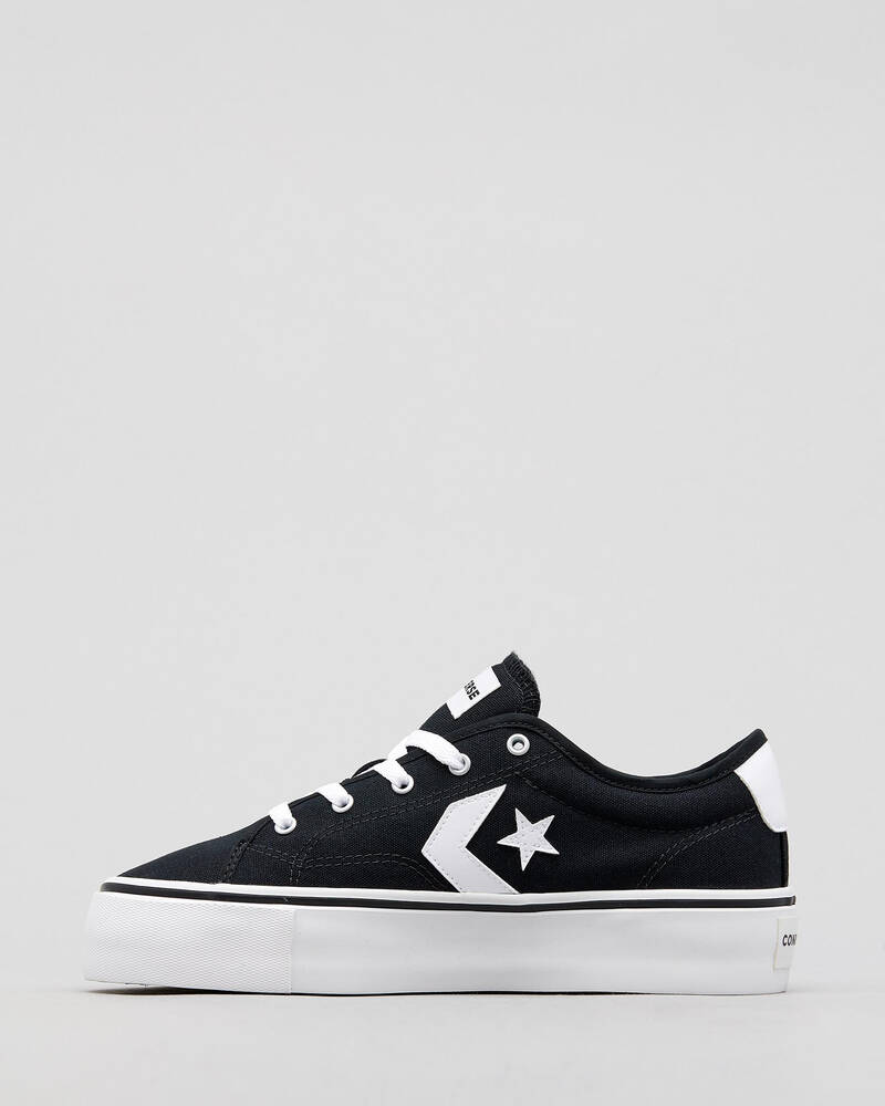 Converse Womens All Star Replay Platform Low-Pro Shoes for Womens
