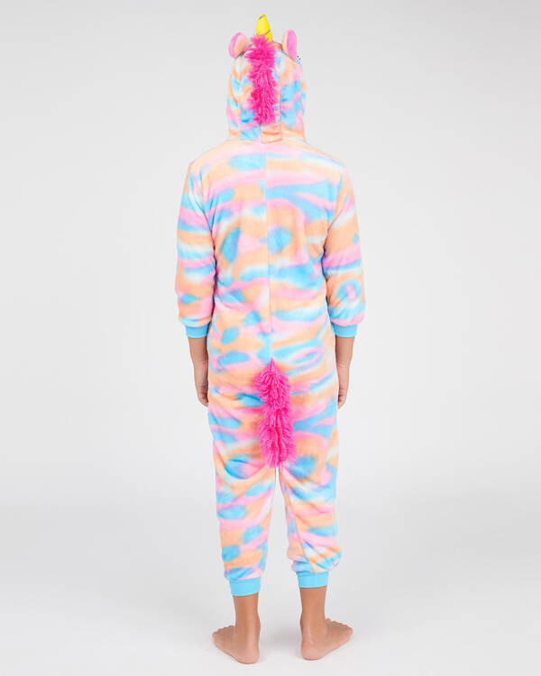 Get It Now Kids Unicorn Candy Onesie for Unisex