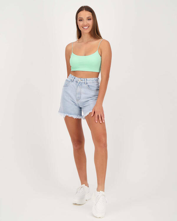Mooloola Moss Crop Top for Womens