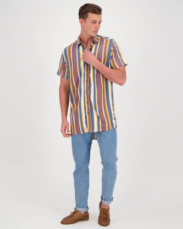 Counter Culture Vertical Short Sleeve Shirt for Mens
