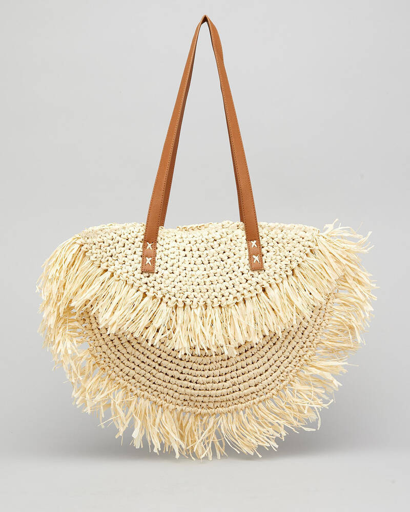 Mooloola Laguna Straw Bag for Womens