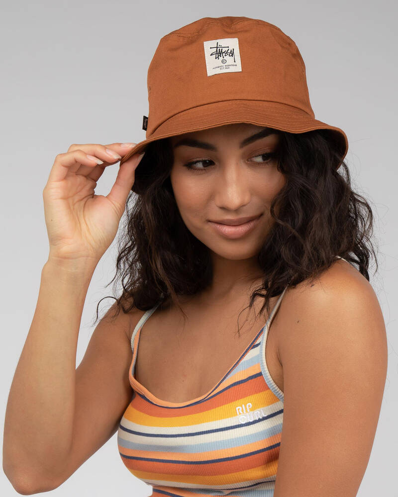Stussy Workwear Bucket Hat for Womens