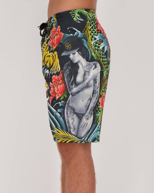 Unit Timeline Board Shorts for Mens