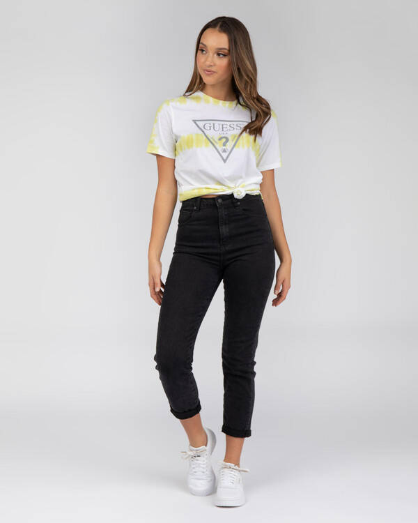 GUESS Jeans Reflective T-Shirt for Womens
