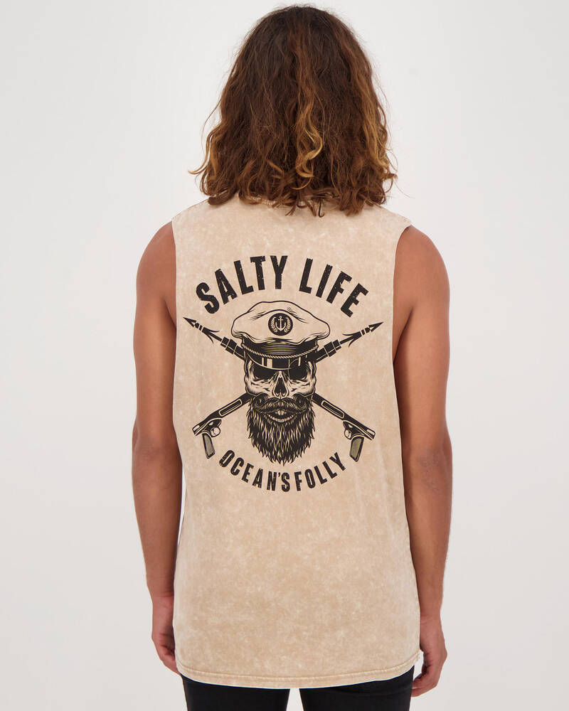 Salty Life Harpooned Muscle Tank for Mens
