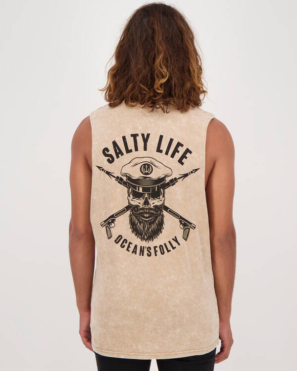 Salty Life Harpooned Muscle Tank for Mens