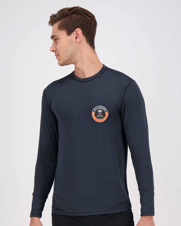 Billabong Sea Shore Long Sleeve Rash Vest for Mens