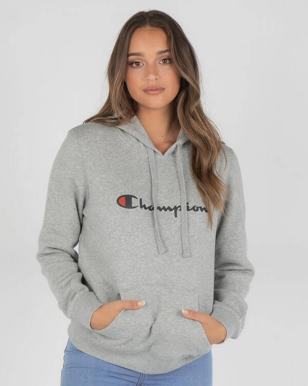 Champion Logo Hoodie for Womens