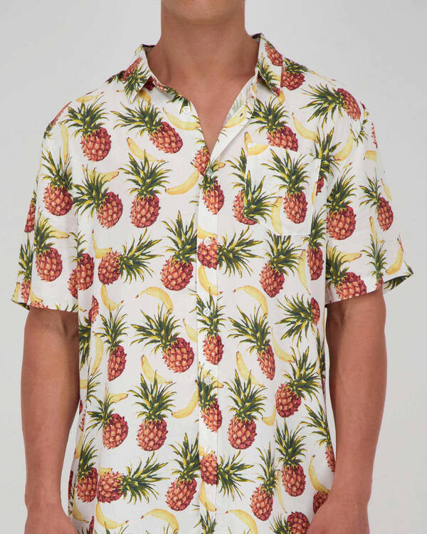 Lucid Summery Bliss Short Sleeve Shirt for Mens