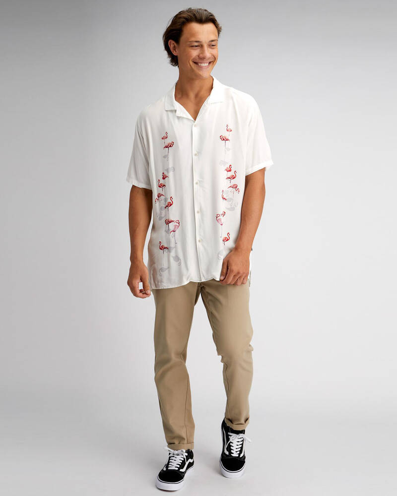 Barney Cools Holiday Camp Short Sleeve Shirt for Mens