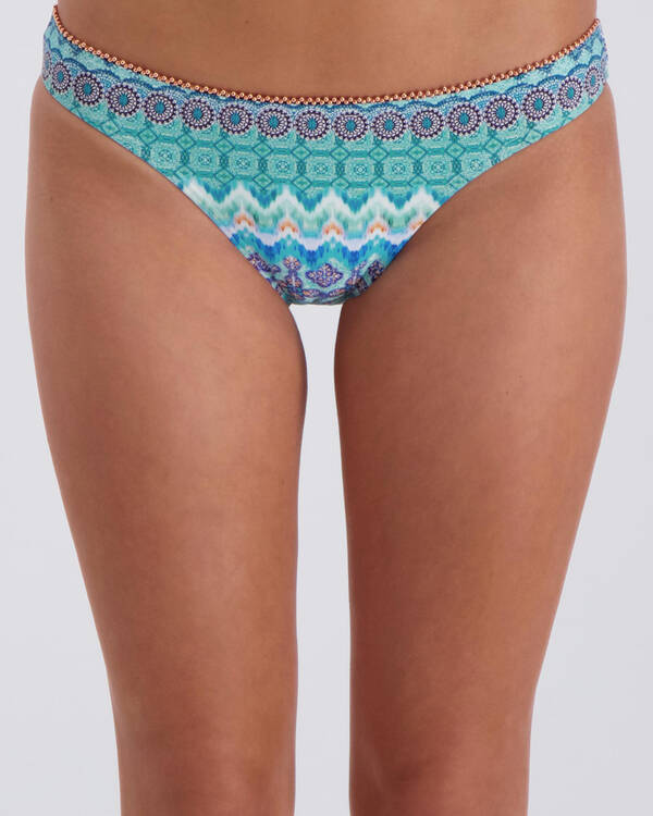 Topanga Jade Jewel Bikini Bottom for Womens