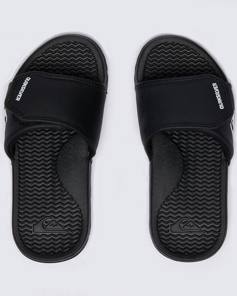 Quiksilver Toddlers' Shoreline Adjust Thongs for Mens