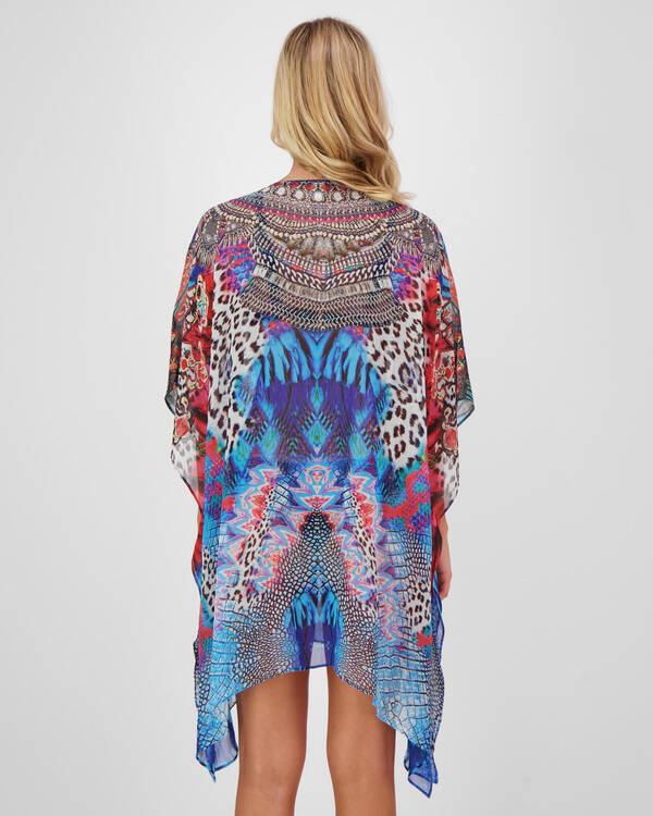 Kaiami Jungle Kaftan Beach Cover for Womens
