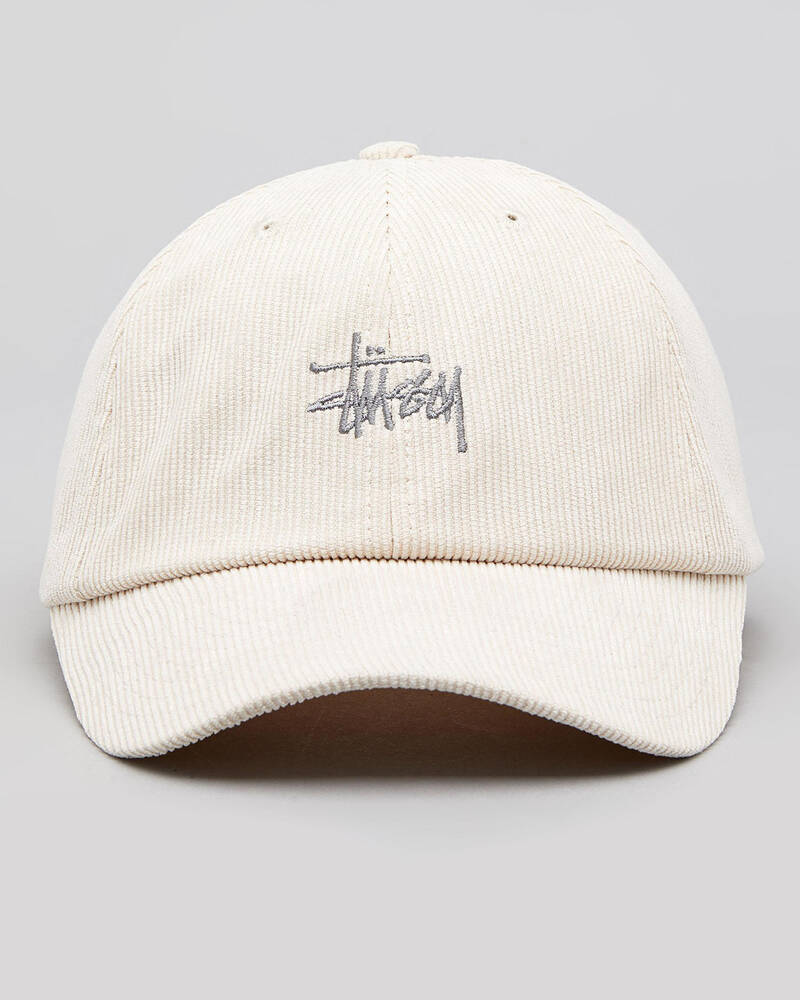 Stussy Graffiti Cord Low Pro Cap for Womens