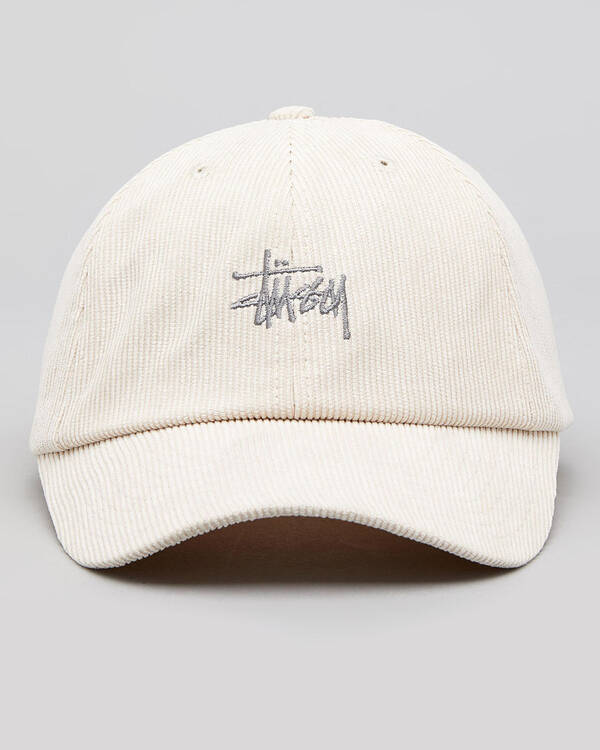 Stussy Graffiti Cord Low Pro Cap for Womens