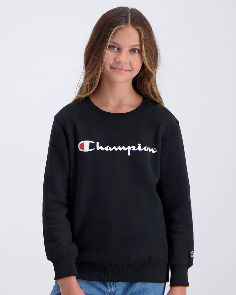Champion Girls' Logo Sweatshirt for Womens