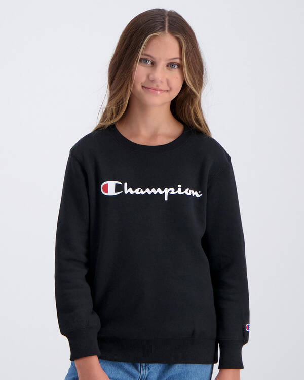 Champion Girls' Logo Sweatshirt for Womens