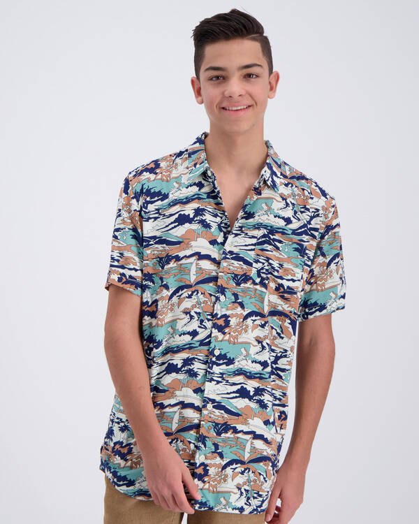 Quiksilver Boys Feelin Fine Shirt for Mens