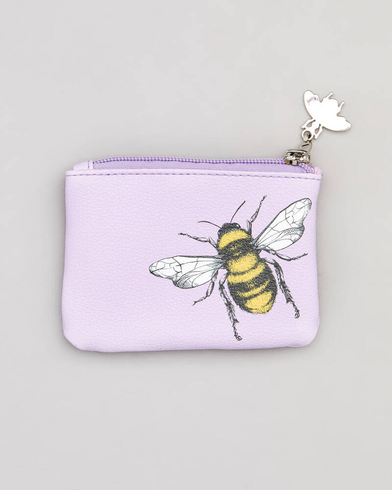 Mooloola Bees Coin Case for Womens