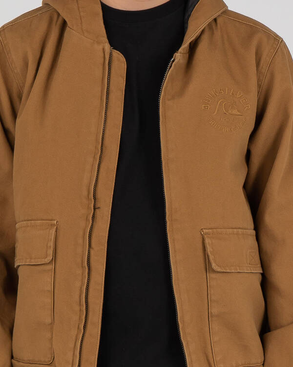 Quiksilver Boys' Just Cool Hooded Jacket for Mens