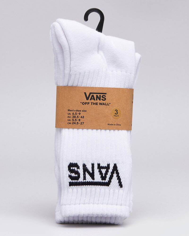 Vans Womens Classic Crew Sock Pack for Womens