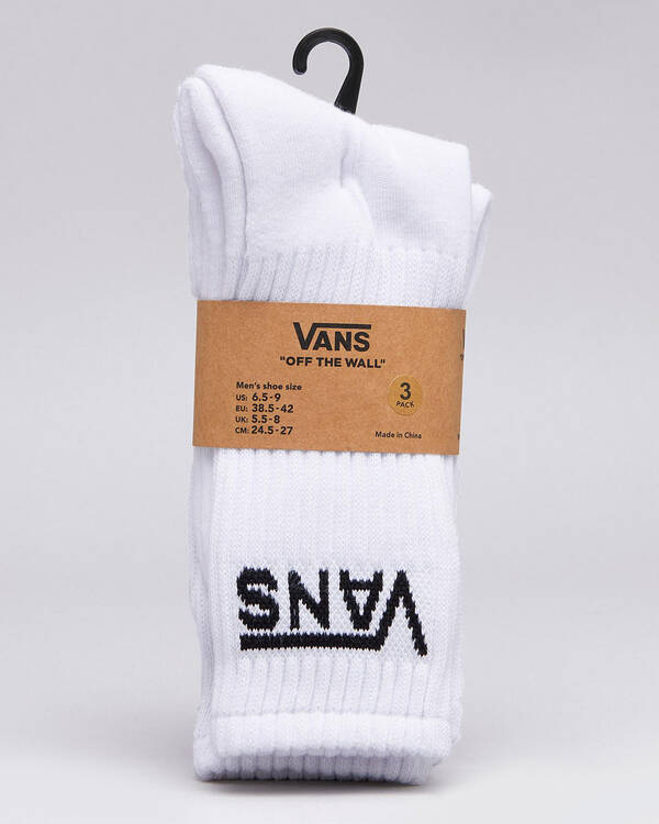 Vans Womens Classic Crew Sock Pack for Womens