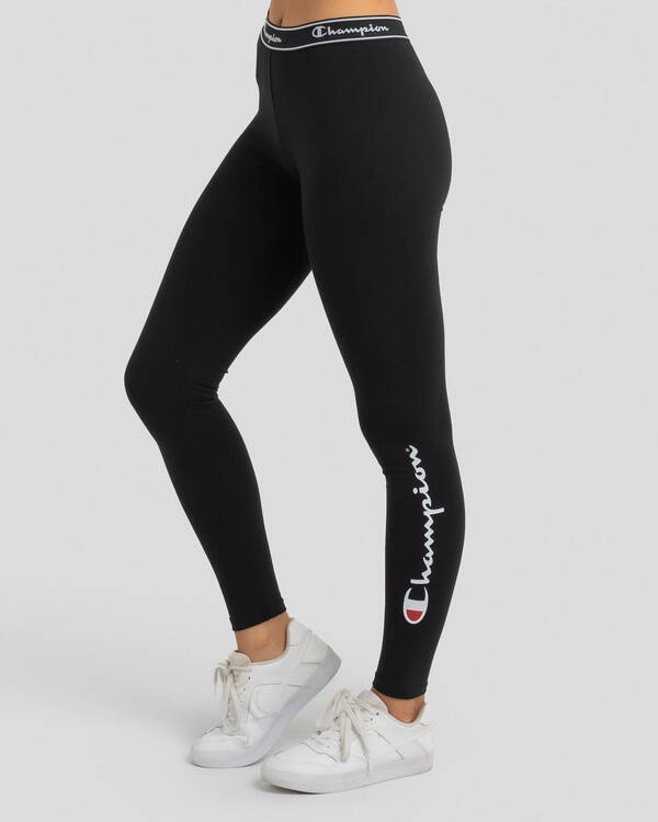 Champion Logo Leggings for Womens