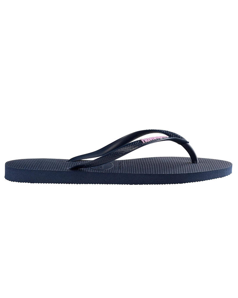 Havaianas Slim Logo Thongs for Womens
