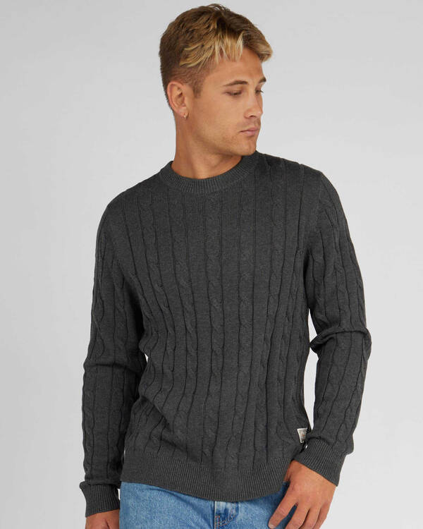 Rhythm Fisherman Knit Sweatshirt for Mens