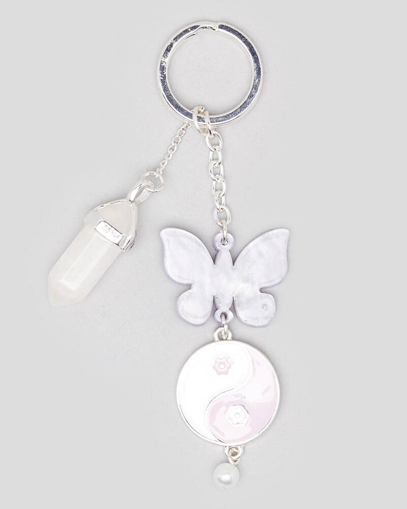 Karyn In LA Theo Butterfly Keyring for Womens