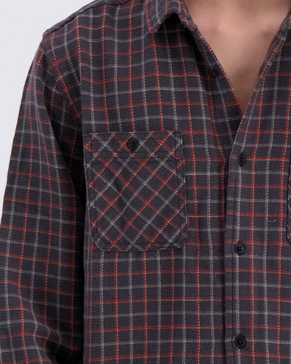 Quiksilver Boys Damagen Long Sleeve Shirt for Mens