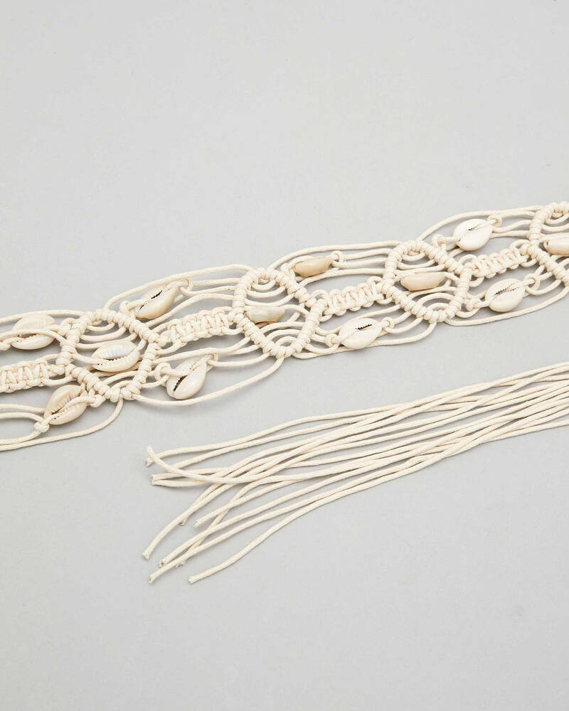 Mooloola Cowrie Dream Belt for Womens