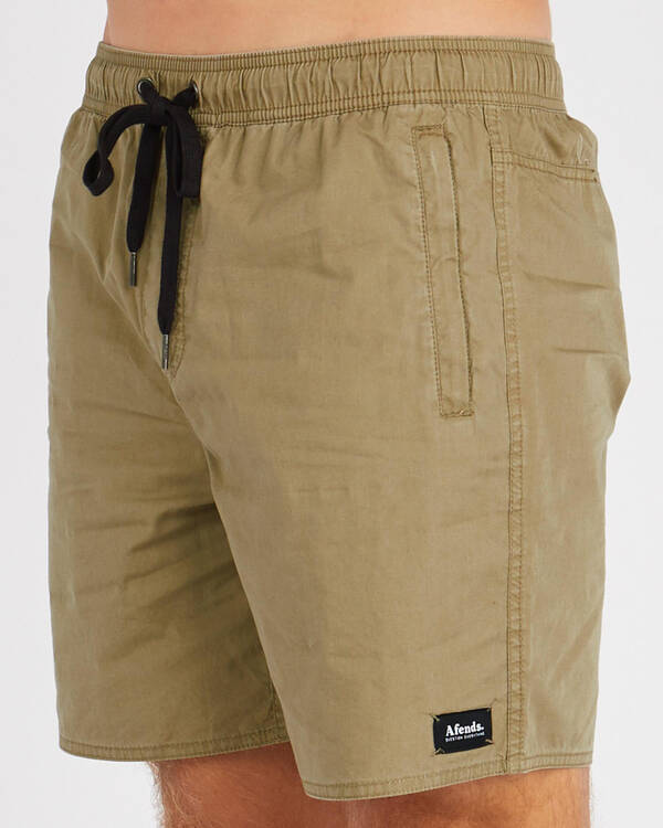Afends Baywatch Basic Beach Short for Mens