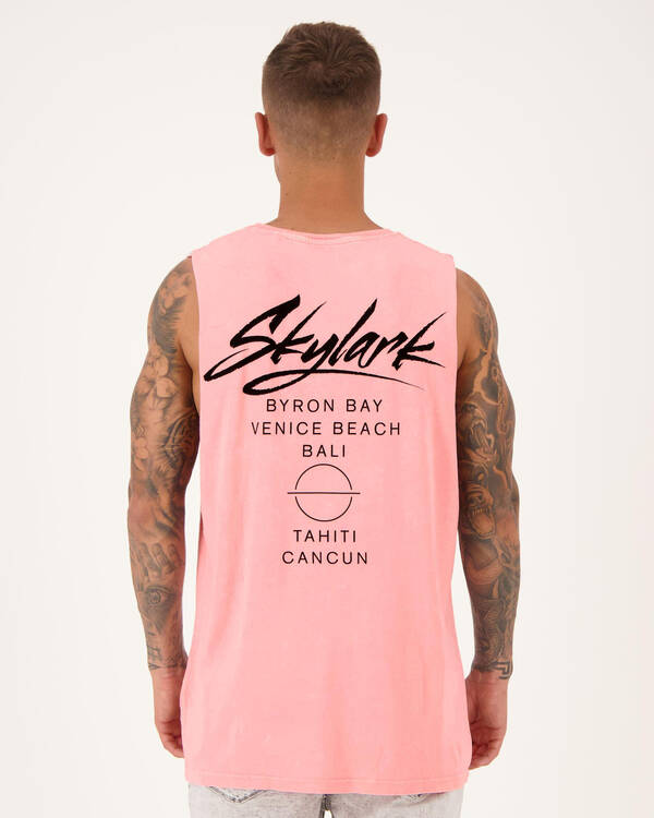 Skylark Location Muscle Tank for Mens