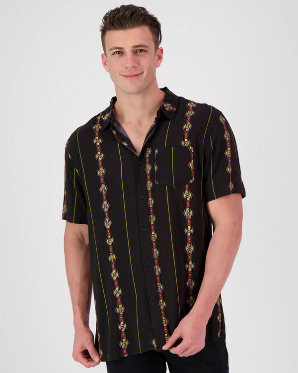 Lucid Aztecs Short Sleeve Shirt for Mens