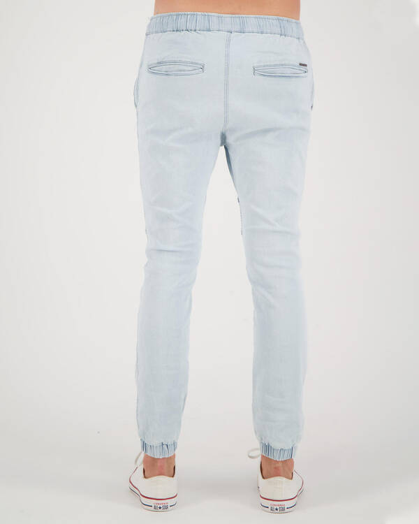 Lucid Commando Denim Jogger Pants for Mens