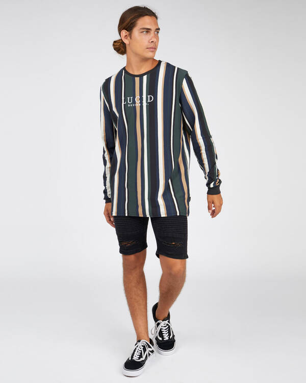 Lucid Crew Long Sleeve T-Shirt for Mens