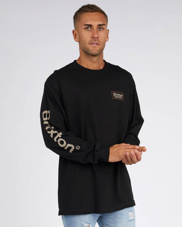 Brixton Palmer II Long Sleeve T-shirt for Mens