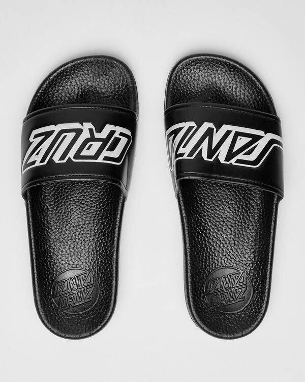 Santa Cruz Womens Classic Striped Slide Sandals for Womens
