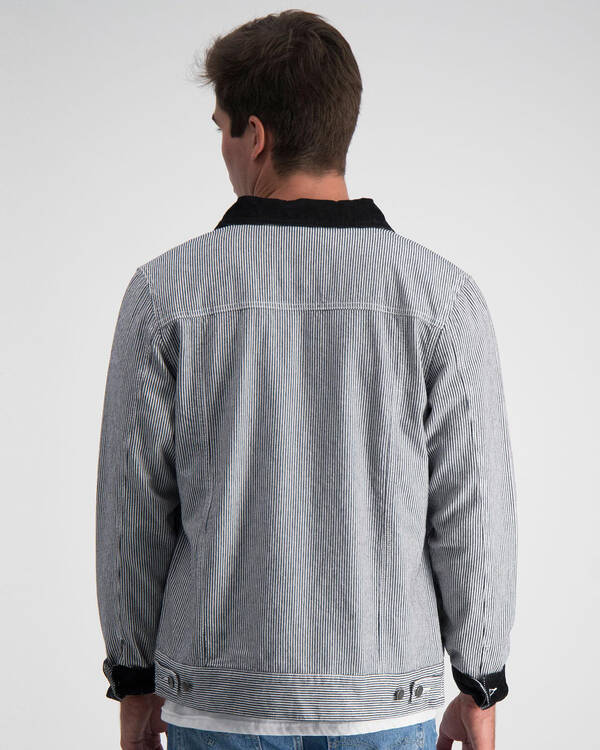 RVCA Daggers Stripe Jacket for Mens