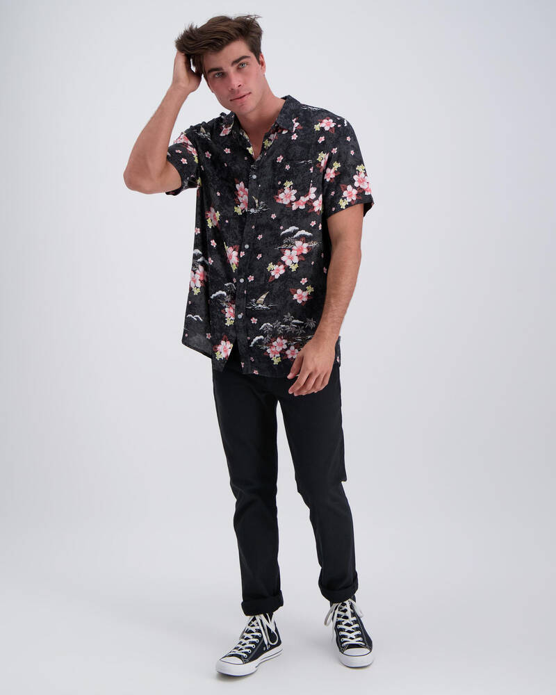 Lucid Getaway Short Sleeve Shirt for Mens
