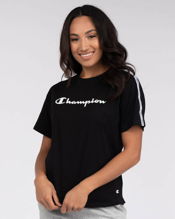 Champion Tape T-Shirt for Womens