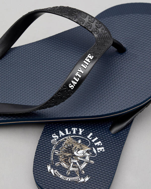 Salty Life Castaway Thongs for Mens
