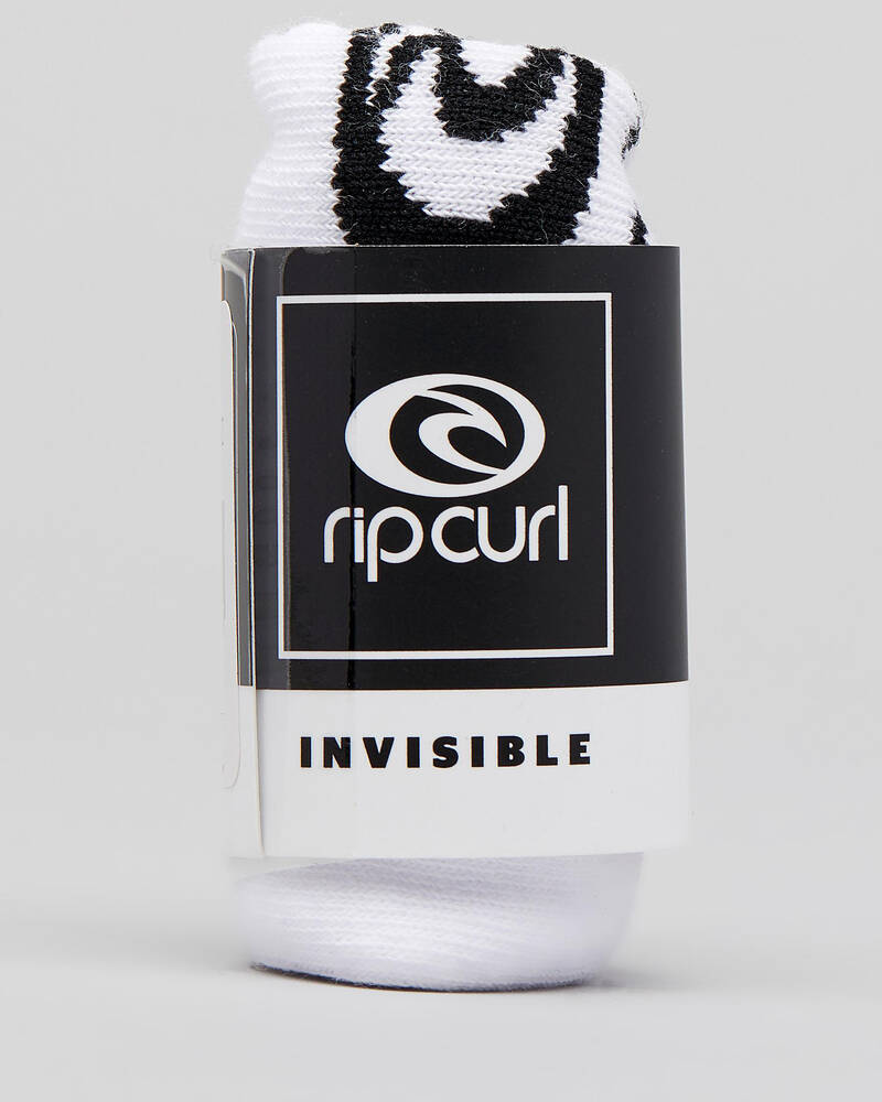 Rip Curl Womens Logo Invisible Socks for Womens