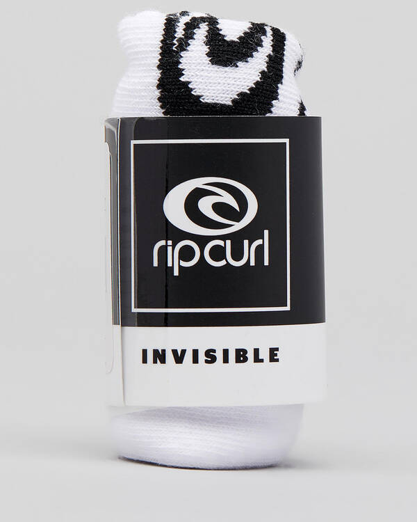 Rip Curl Womens Logo Invisible Socks for Womens
