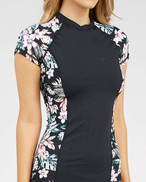 Topanga Audrina Cap Sleeve Rash Vest for Womens